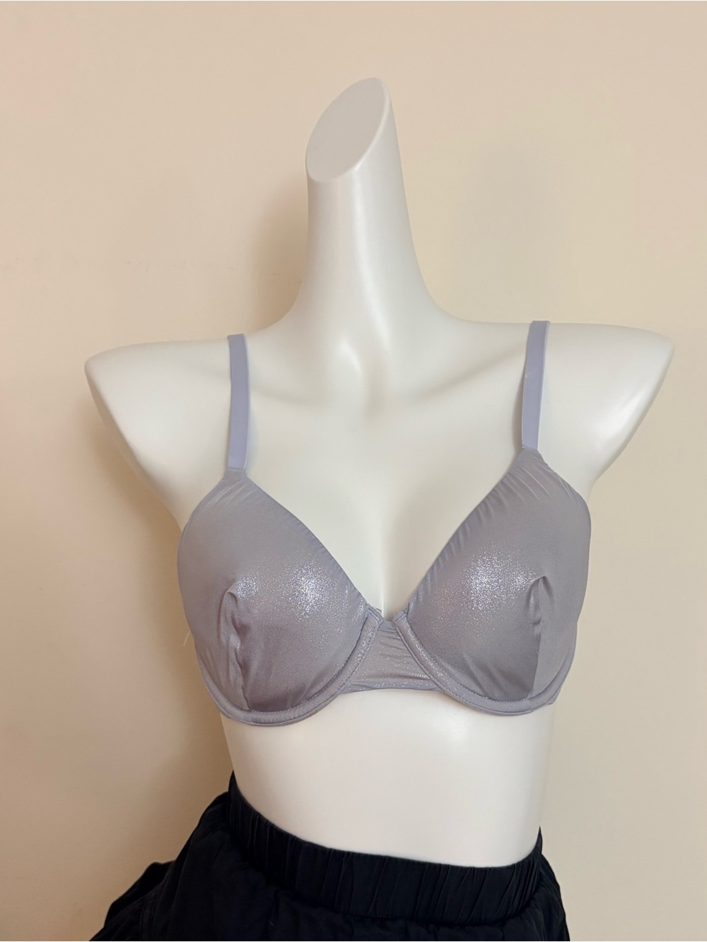 Victoria's Secret Shimmery Light Gray Underwire Bra